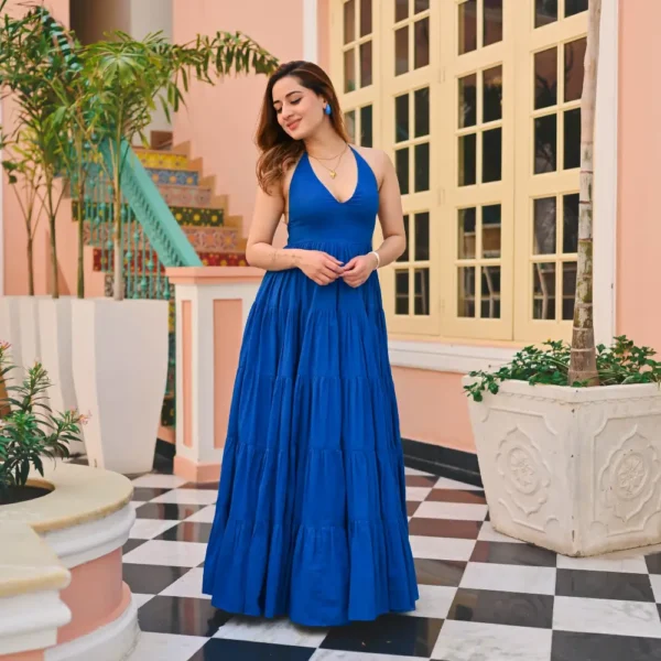 Beachy Blush Cotton Dress