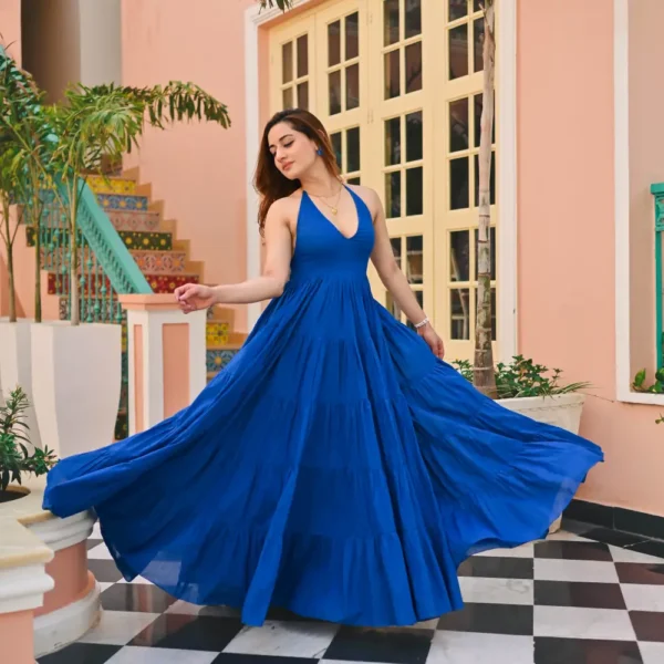 Beachy Blush Cotton Dress